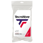 Tennisereketi k&auml;epide Tecnifibre Contact Pro, 30 tk, Valge