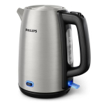 Kehakee - Philips - HD9353/90 - 1,7 L - Must - Roostevaba teras - 2060 W