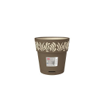 Lillepott Self-watering pot Gaia, pruun, plastmass (29 x 29 x 29 cm)