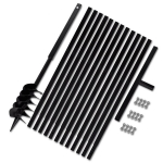 K&auml;epidemega maapuur 120 mm koos pikendustoruga 13 m terasest