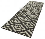 Vaip Hanse Home Basic Nordic Black, 80x350 cm