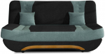 Diivan NORE Ewa II, must/roheline