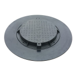 Plastist plaat koos kaanega kaevule 780PE 115cm