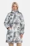 Huppa Naiste talveparka MINNA, light gray pattern