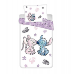 Voodipesukomplekt Lilo and Stitch White, 140x200 cm, 2-osaline