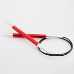 Ringvardad KnitPro ZING 100 cm, 9.00 mm