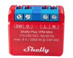 Nutikas Wi-Fi Bluetooth-relee Shelly PLUS 1PM Mini