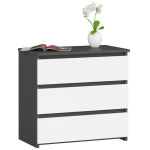 Kummut Akord CL3, hall/valge