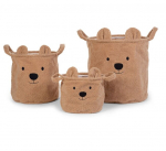 Korvide komplekt asjadele ja m&auml;nguasjadele Childhome Teddy, 3 tk