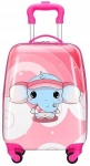 Lastekohver Pink Elephant, roosa