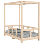 Lastevoodi raam vidaXL, 70 x 140 cm, pruun