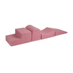 Pehmed ronimisklotsid lastele MeowBaby, roosa, 4 elementi