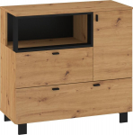 Kummut Meblocross Vegas Veg-01, pruun/must