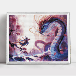 Teemantmosaiik raamiga TM Varvikas - Fearlessness LG325e 40x50 cm