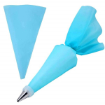 Kondiitrikomplekt kaunistamiseks kott t&uuml;lled spaatlid Springos KI0055 7 tk sinine