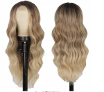 Parukas, pikad blondid juuksed, lained, W64