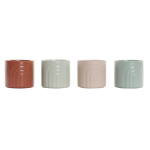 Lillepott DKD Home Decor 13 x 13 x 12 cm, 4 tk