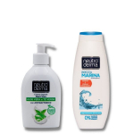 K&auml;te- ja n&auml;oseep Alijo&scaron;ius ja du&scaron;igeel Sea Breeze komplekt, 300ml+750ml