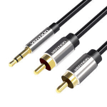 Vention BCFBI, 3.5mm Male to 2x RCA Male, 3m