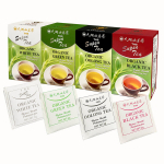Orgaaniline Hiina Valge, Roheline, Oolong, Musta tee kotikesed, komplekt, 2g x 80