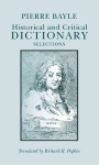 Historical and Critical Dictionary: Selections