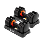 2x reguleeritavad hantlid Core, 50kg