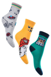 Poiste sokid Paw Patrol, 3 paari