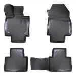 Auto kummimatid mustad 3D RIZLINE TOYOTA RAV4 Hybrid (2019-2026)