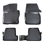 Auto kummimatid mustad 3D FORD FOCUS III Facelift (2015-2018)