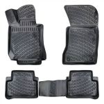 Auto kummimatid mustad 3D RIZLINE MB E W211 (2002-2009)