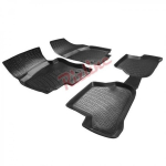 Auto kummimatid mustad 3D RIZLINE VW TIGUAN I (2007-2016)
