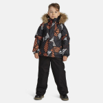 Huppa Poiste talvekomplekt WINTER, black pattern/ black