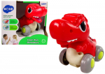 Dinosaurus T-Rex ratastel Hola, punane