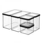 Rotho Loft toidu s&auml;ilituskonteinerite komplekt, 5 tk