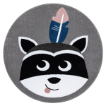 FLHF laste vaip Tinies Raccoon 140x190 cm