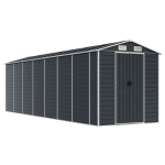 vidaXL aiakuur, antratsiithall, 191x640x198 cm, tsingitud teras