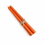 Oranžid lauak&uuml;&uuml;nlad naturaalsest mesilasvahast, 26 cm (2 tk)