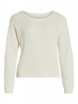 Vila naiste pullover 14089578*02, valge/egret