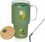 Korduvkasutatav tass Mujuze 946 ml, oliiv