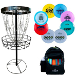 Discgolfi kettad Challenger Disc Golf Bundle