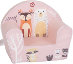 Laste tugitool Delsit, 51x33x42 cm, roosa
