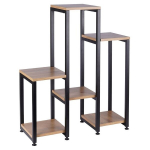 6-tasandiline metallist lillepeenar, 80cm