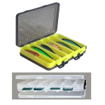 Kahepoolne kast voblerite jaoks Iron Wolf, kollane