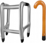 &Otilde;hupallide jalutaja ja kepp