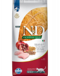Farmina N&D Ancestral kuivtoit kassidele kana, nisu, kaera ja granaat&otilde;unaga, 10 kg