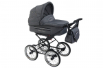 Jalutusk&auml;ru Fanari Classic Baby Fashion 2in1 Grey