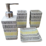 Keraamiline vannitoatarvikute komplekt "Benedomo"