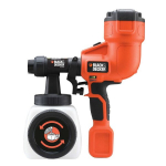 Elektriline v&auml;rvipihusti Black&Decker HVLP200, 400 W, ilma aku ja laadijata