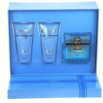 Versace Man Eau Fraiche Gift Set EDT 50 ml du&scaron;igeel + Man Eau Fraiche 50 ml + Raseerimisj&auml;rgne palsam Man Eau Fraiche 50 ml