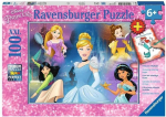 Pusle Ravensburger Charming Princess + booklet, 100 tk